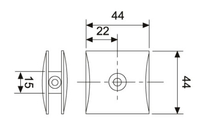 Glass clamp